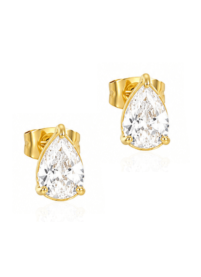 Eternal Pear Studs