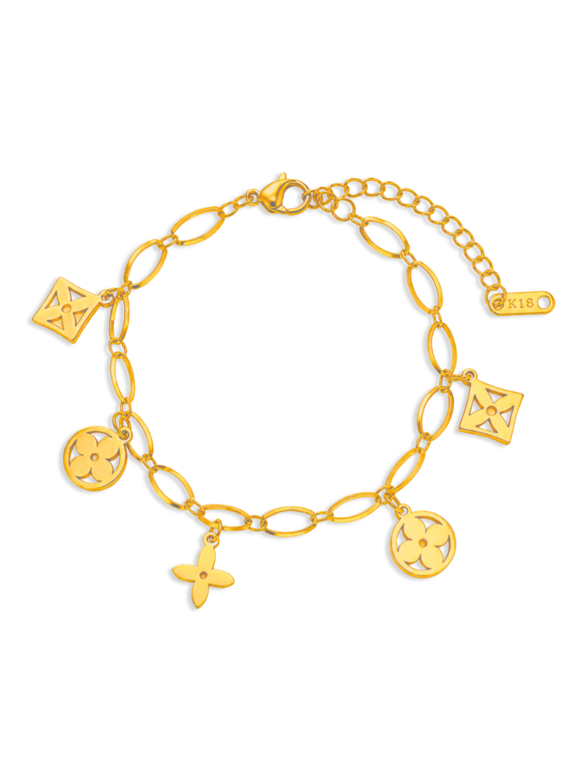 Flora Charm Bracelet:BYOS