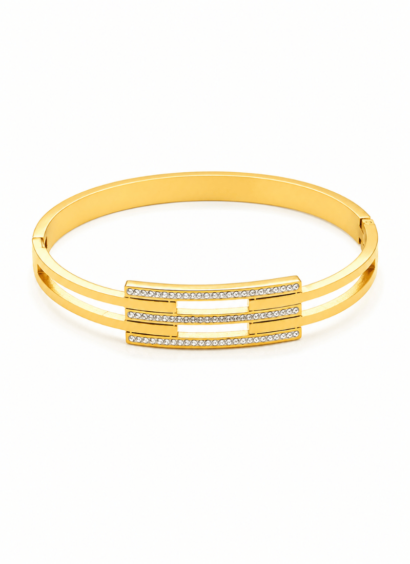 Golden Bar Bangle