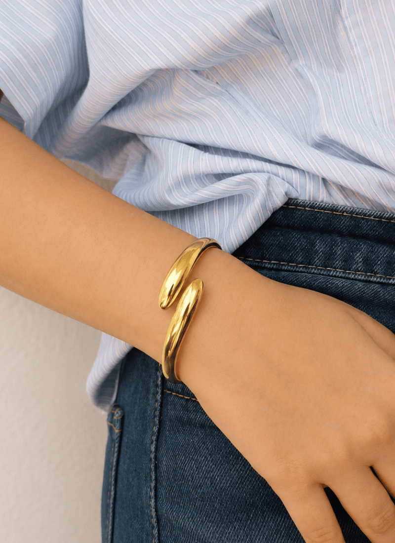 Golden Flow Cuff