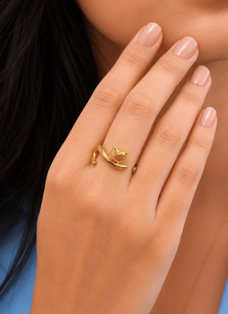 Golden Kitty Ring:BYOS