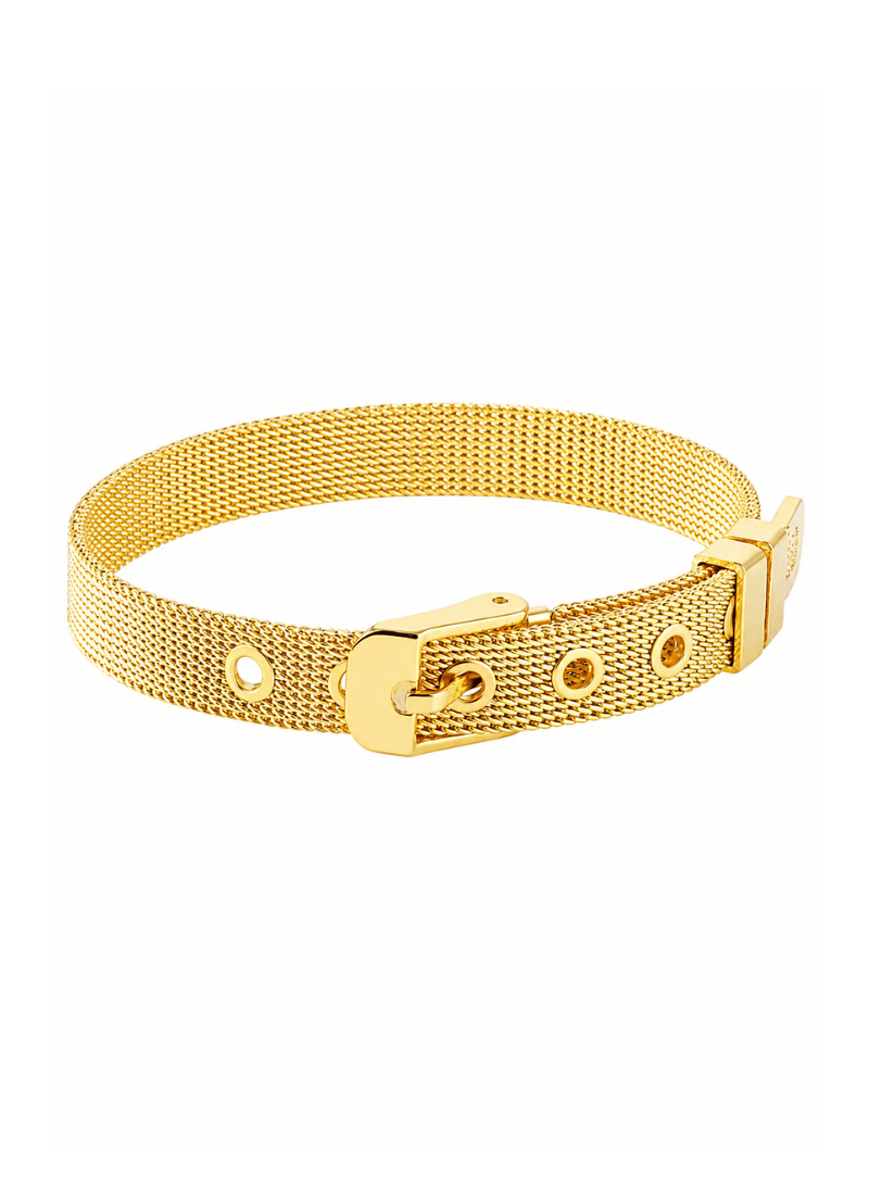 Golden Mesh Bracelet