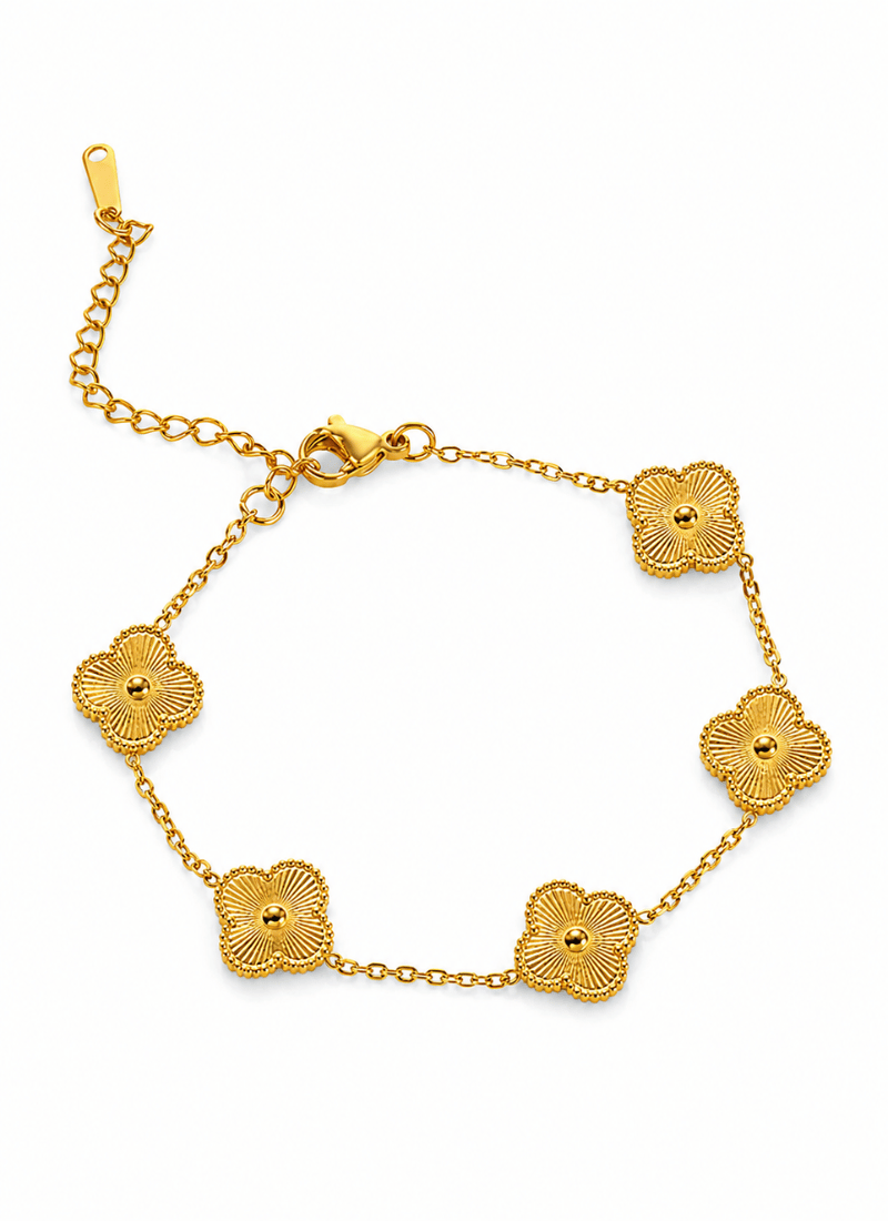 Golden Clover Bracelet:BYOS