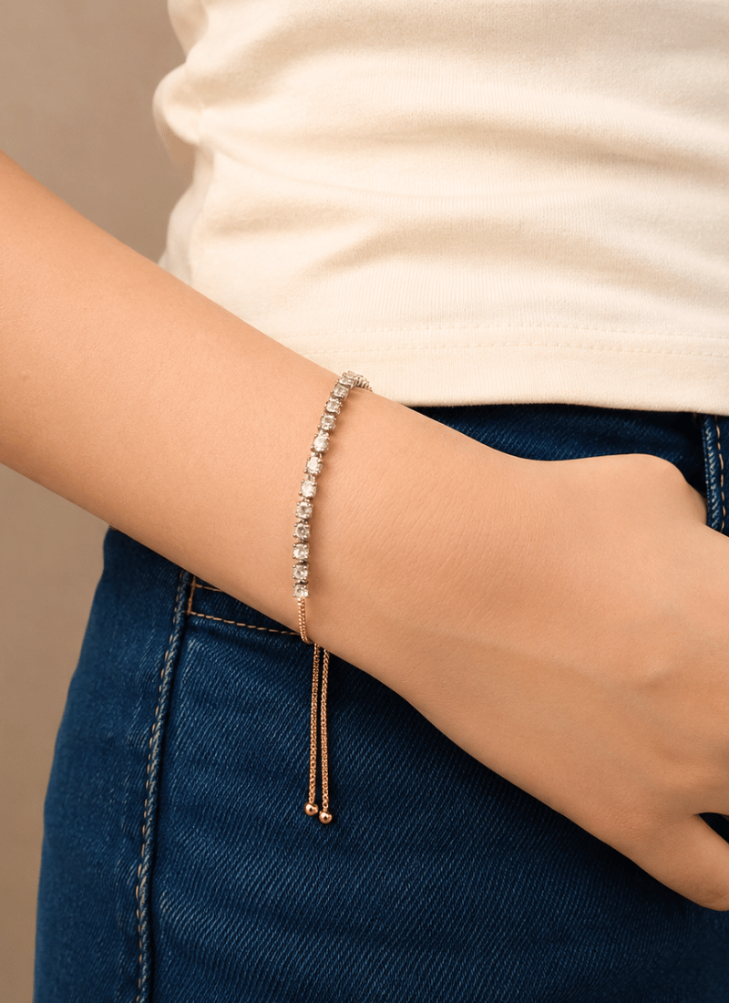 Halo Tennis Bracelet