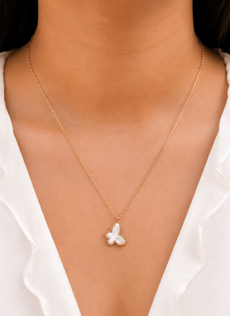 Ivory Flutter Necklace