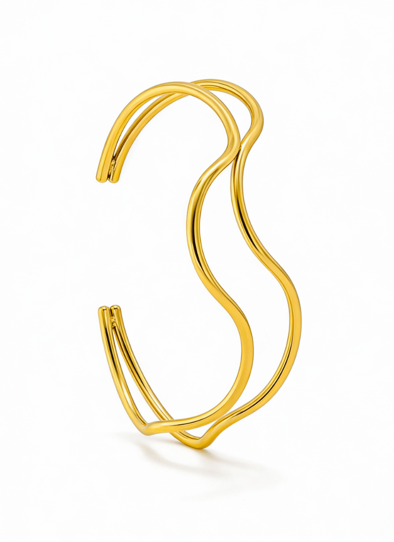Molten Curve Cuff Bracelet
