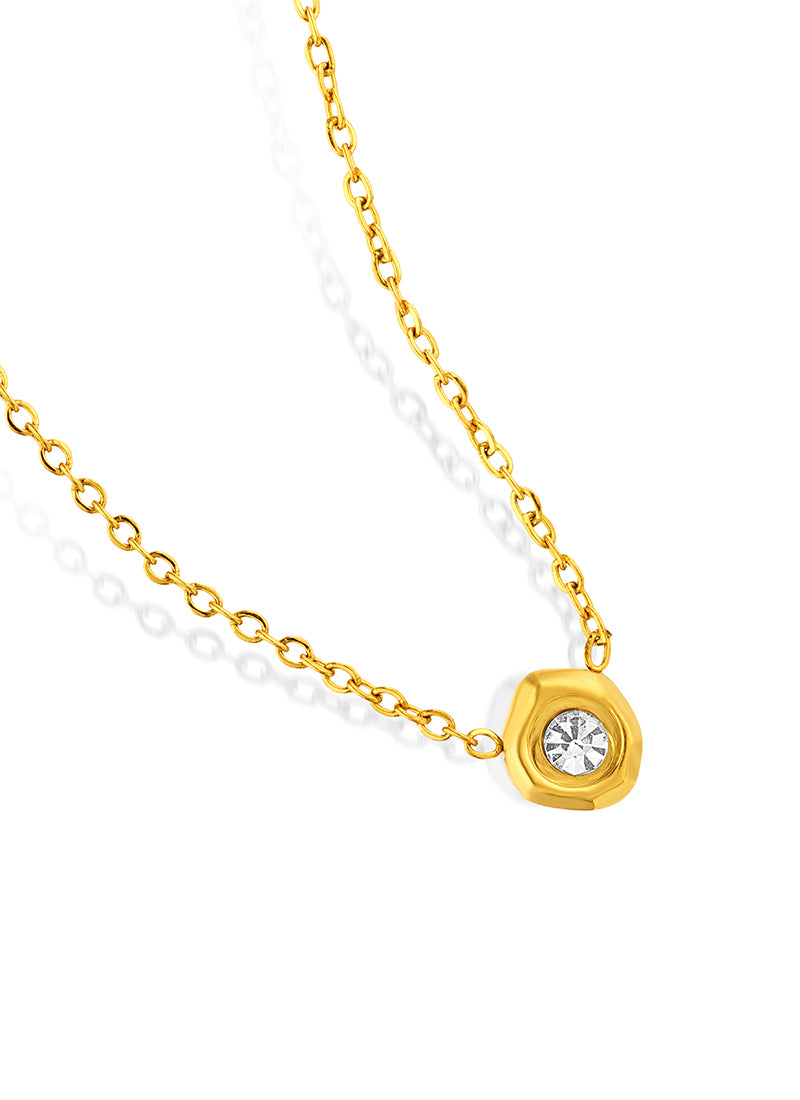 Crystal Hex Necklace