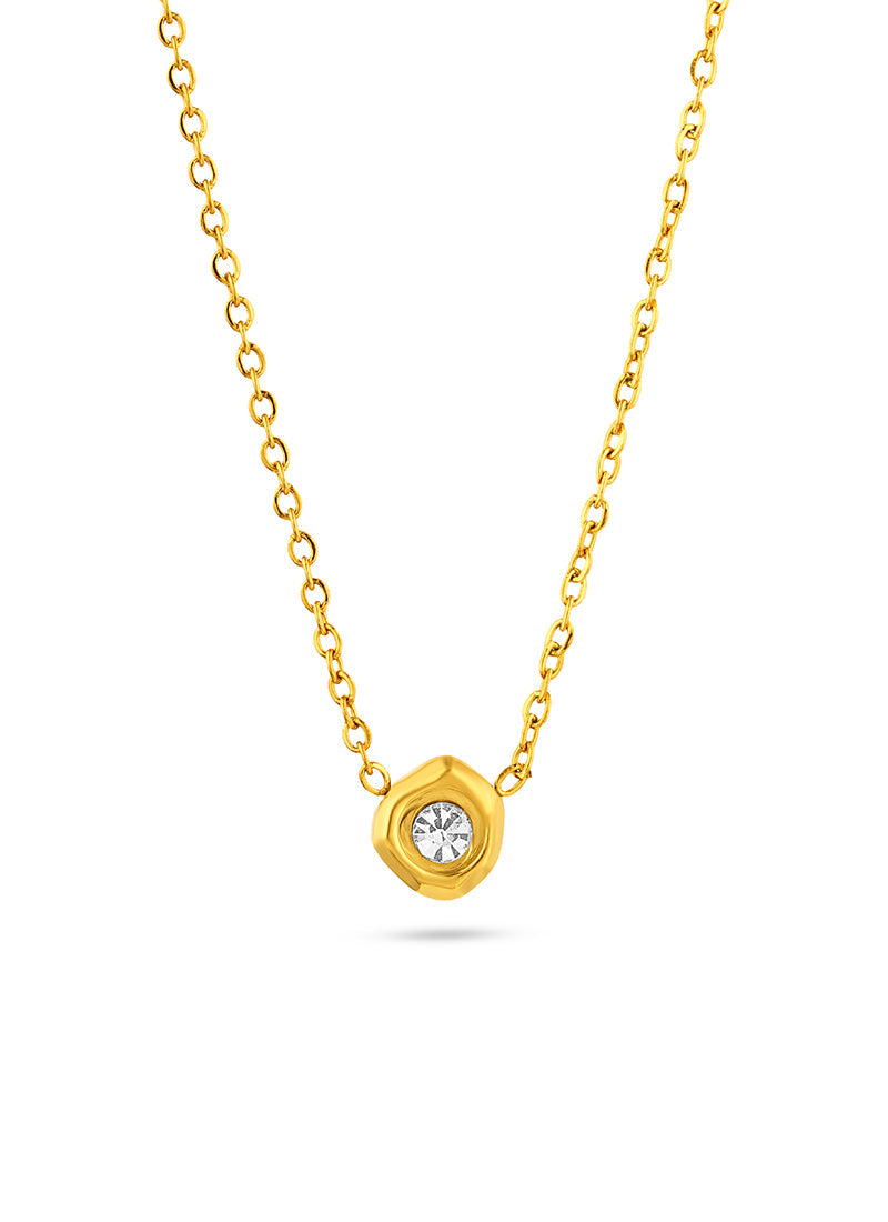 🎁 Crystal Hex Necklace
