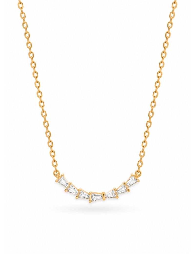 Crystal Arc Necklace