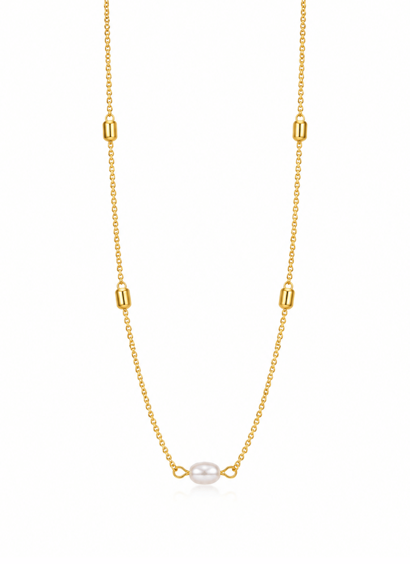 Pearl Drift Necklace:BYOS