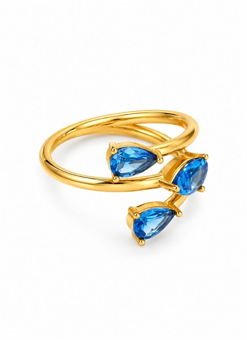 Sapphire Muse Ring