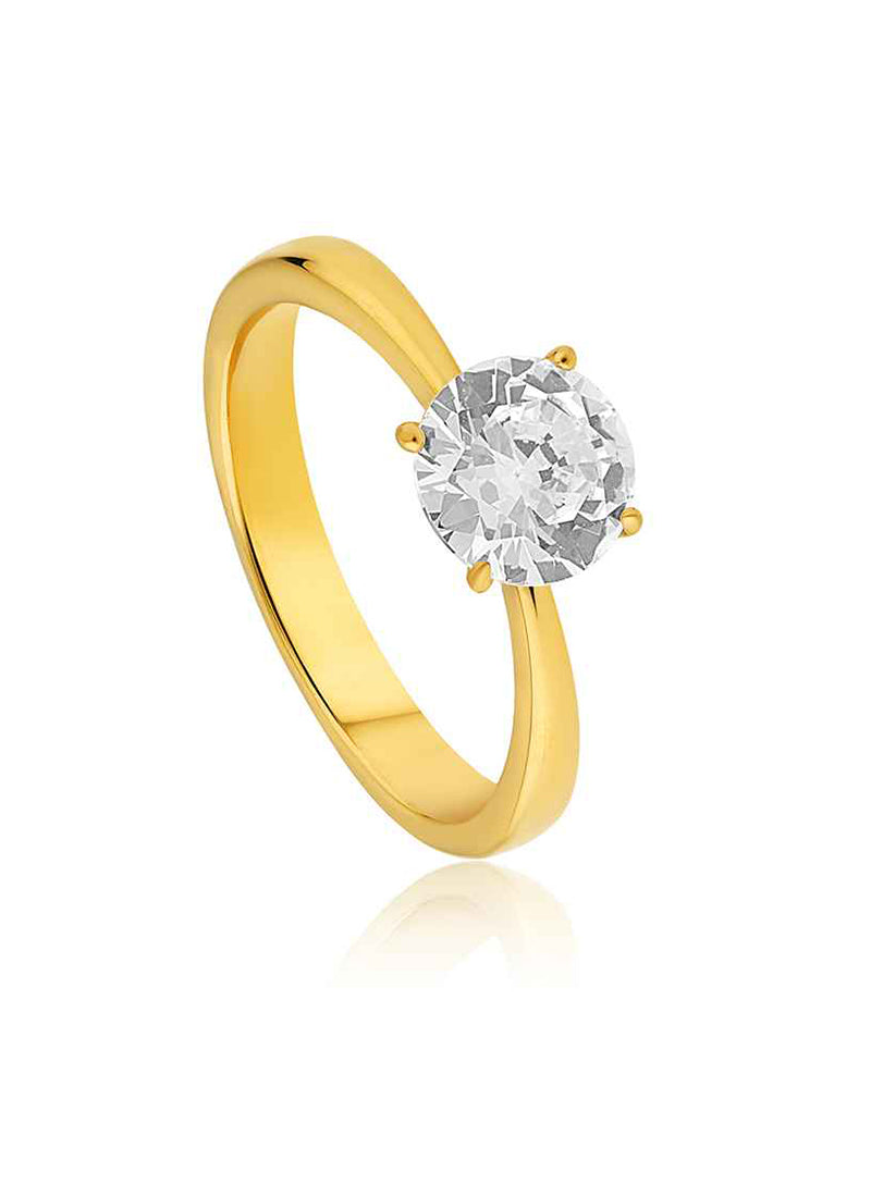 Everlight Solitaire Ring