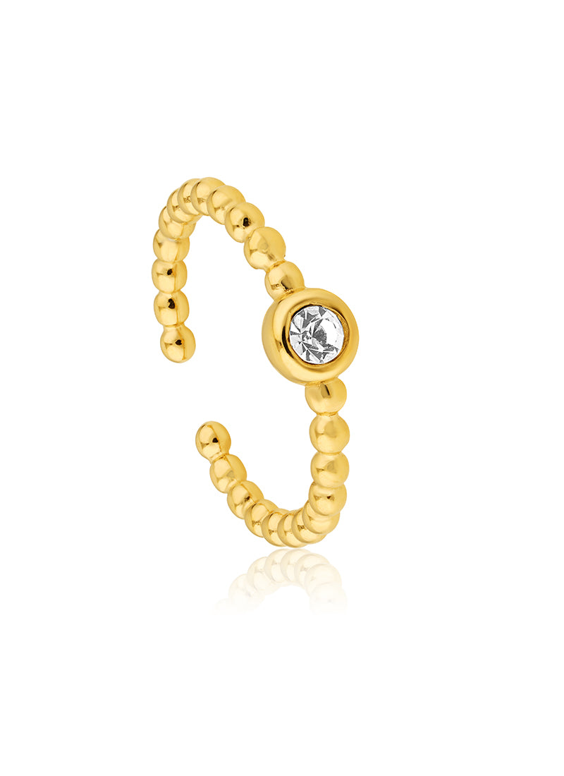 Bubble Bead Shine Ring