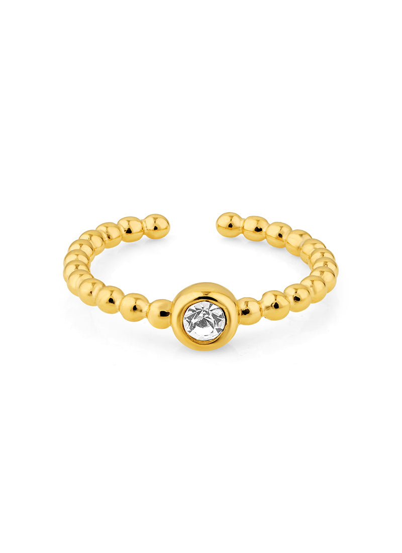Bubble Bead Shine Ring