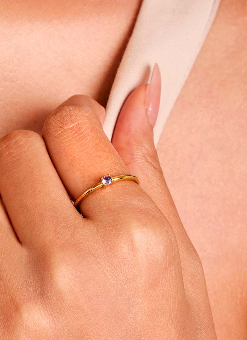 Golden Blush Ring