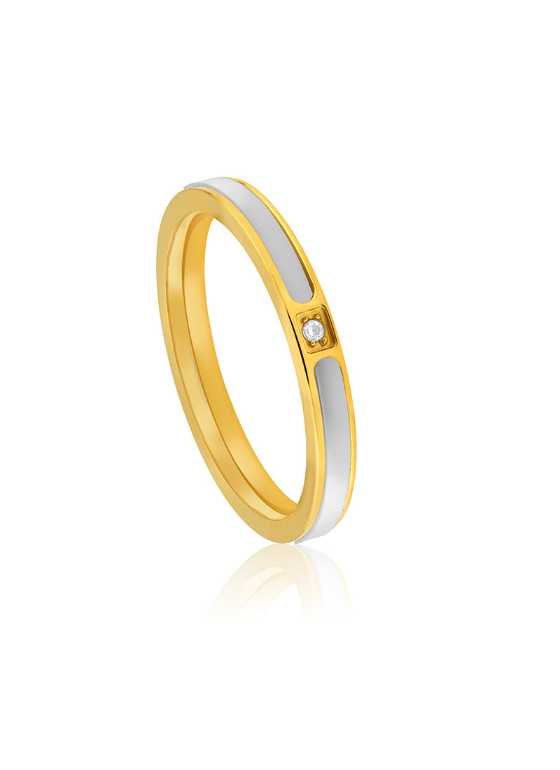 Line of Light Ring | 18K Gold Plated | Elra