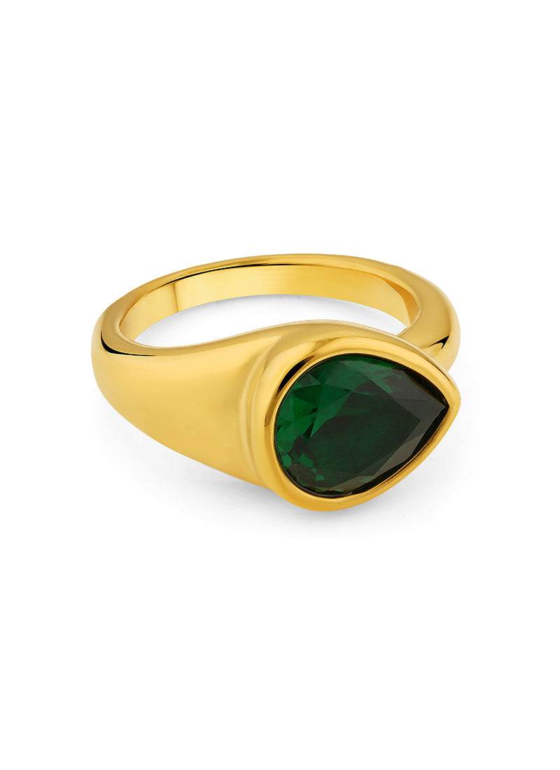 Emerald Dream Gold Ring
