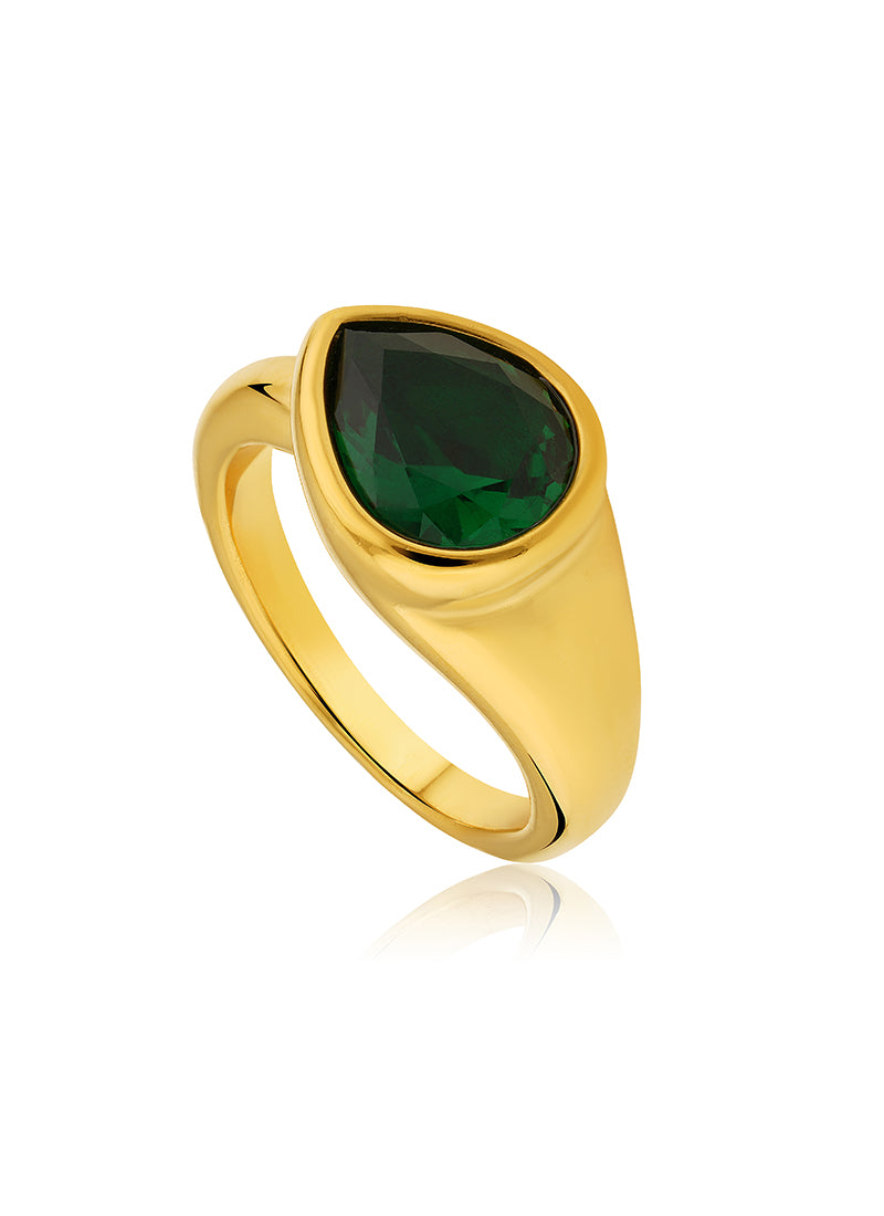 Emerald Dream Gold Ring