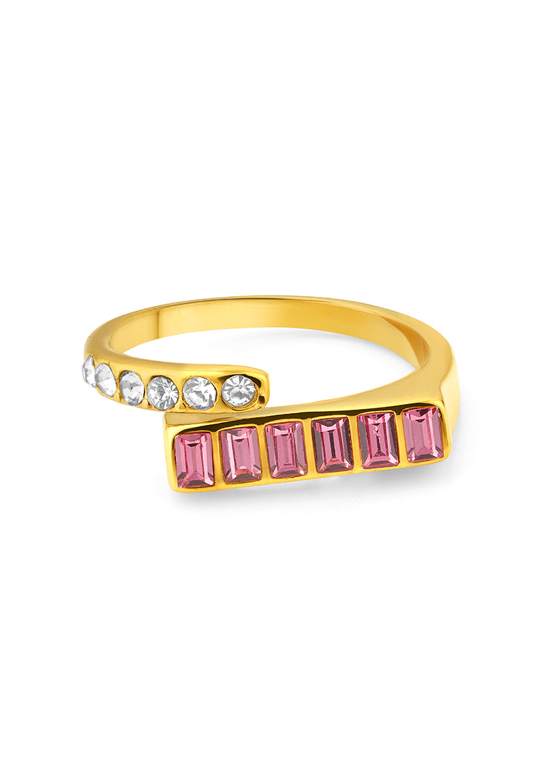 Rosé Crest Ring