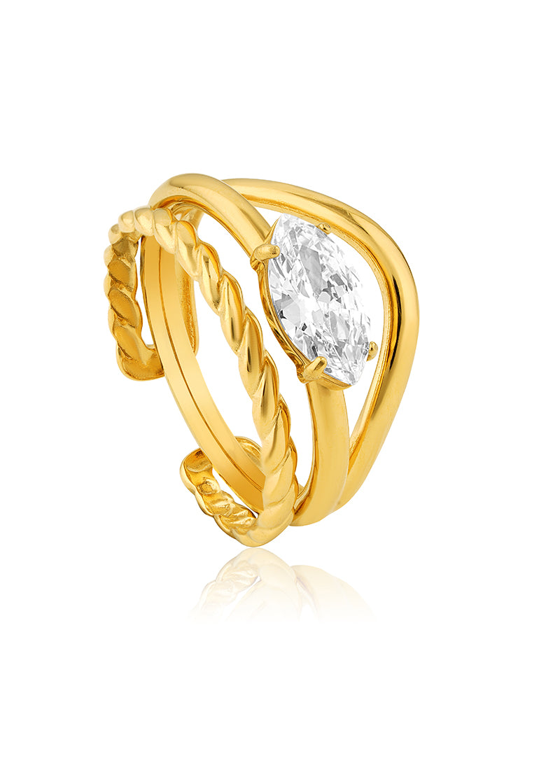 Eternal Marquise Golden Ring