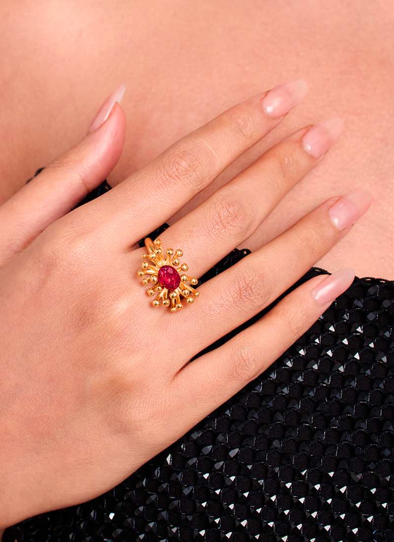 Ruby Sunfire Ring