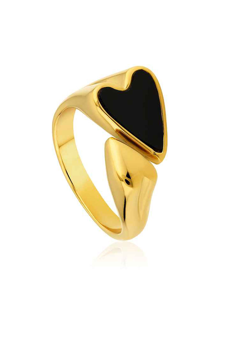 Shadow Heart Ring