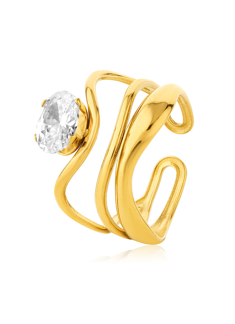 Whispering Flow Ring