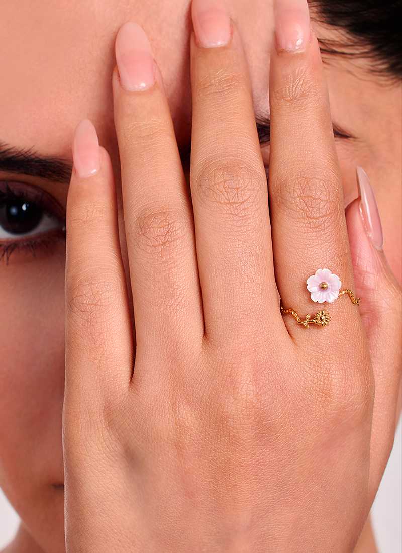 Golden Flora Ring